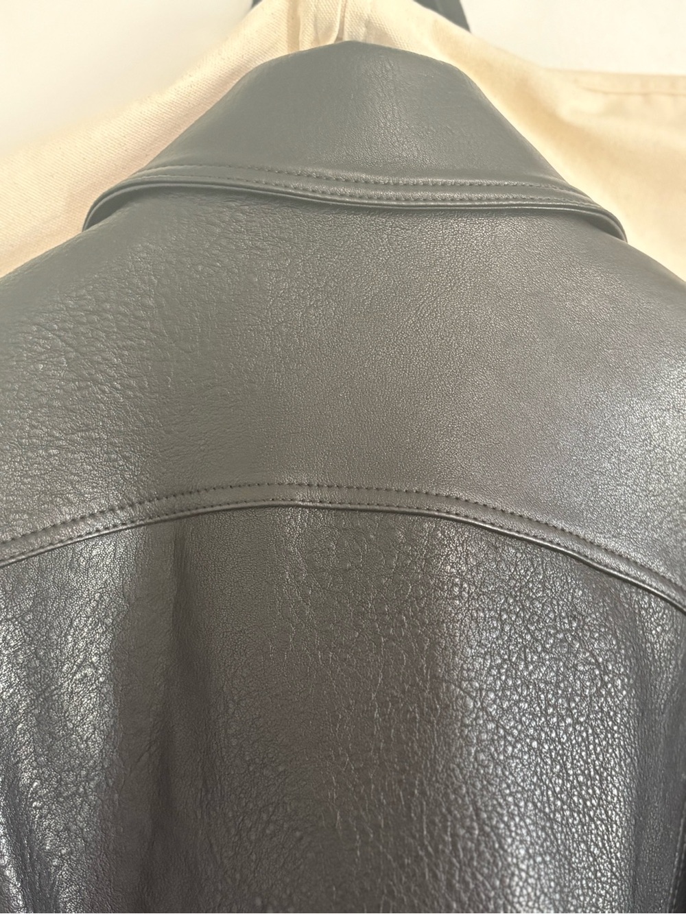 Nour Hammour Micah Leather Jacket BNWT in Black XS - Picture 13 of 16
